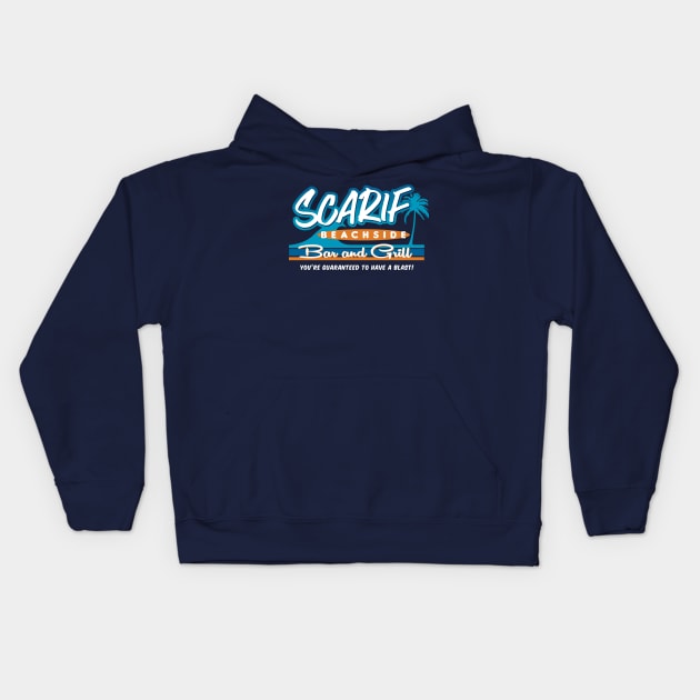 Scarif Beachside Bar and Grill Kids Hoodie by DesignWise